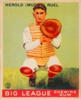 1933 Goudey #18 Muddy Ruel Baseball Card