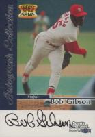 1999 Sports Illustrated Greats of the Game Autographs # Bob Gibson Baseball Card