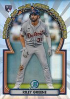 2023 Bowman Rookie of the Year Favorites #ROYF6 Riley Greene Baseball Card