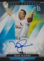 2020 Finest Moments Autographs #MOMAMM Mark McGwire Baseball Card