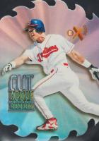 1997 Skybox E-X2000 Cut Above #8 Manny Ramirez Baseball Card