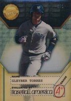 2017 Bowman's Best Baseball America's 2017 Dean's List #GT Gleyber Torres Superfractor 1/1 Baseball Card