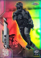2020 Topps Chrome #84 Fernando Tatis Jr. Negative Refractor Baseball Card