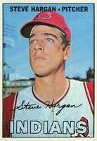 1967 Topps #440 Steve Hargan Baseball Card