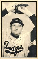 1953 Bowman B & W #26 Preacher Roe Baseball Card