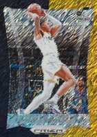 2023 Panini Prizm Deca #179 Keyonte George Black Gold Shimmer Fotl Basketball Card