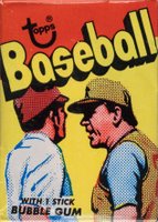 1973 Topps #WP Wax Pack Baseball Card