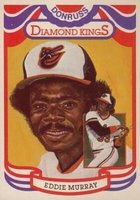 1984 Donruss #22 Eddie Murray Diamond Kings-Steel Baseball Card