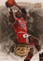 2009 Upper Deck Jordan Legacy Gold #70 Michael Jordan Basketball Card