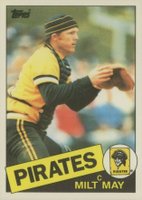 1985 Topps Tiffany #509 Milt May Baseball Card