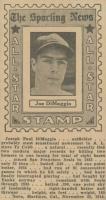 1936 Sporting News Sport Stamp # Joe DiMaggio Baseball Card