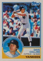 1983 Topps #359 Dave Collins Baseball Card