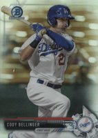 2017 Bowman Prospects #BCP149 Cody Bellinger Chrome-Refractor Baseball Card