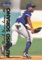 1999 Fleer Tradition Update #U-5 Alfonso Soriano Baseball Card