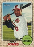 2017 Topps Heritage  #20 Adam Jones Baseball Card