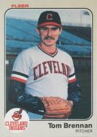 1983 Fleer #403 Tom Brennan Baseball Card