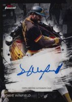 2024 Topps Finest Finest Autographs #FADW Dave Winfield Black Refractor Baseball Card