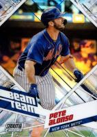 2021 Topps Stadium Club Chrome Beam Team #BTC12 Pete Alonso Baseball Card