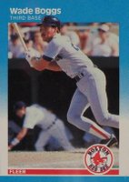 1987 Fleer Glossy #29 Wade Boggs Baseball Card