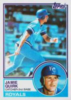 1983 Topps #264 Jamie Quirk Baseball Card