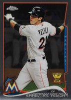 2014 Topps Chrome #215 Christian Yelich Baseball Card