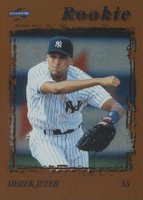 1996 Score Dugout Collection #106 Derek Jeter Series 1 Baseball Card