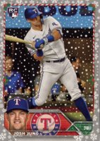 2023 Topps Holiday #H120 Josh Jung Metallic Baseball Card