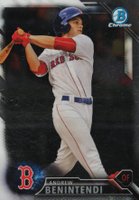 2016 Bowman Prospects #BCP62 Andrew Benintendi Chrome Baseball Card