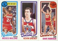 1980 Topps # English/Malone/Boynes Basketball Card