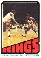 1972 Topps #151 Nate Williams Basketball Card
