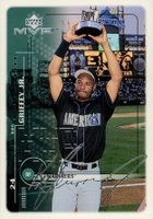 1999 Upper Deck MVP #190 Ken Griffey Jr. Silver Script Baseball Card