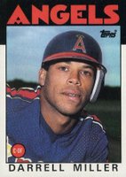 1986 Topps #524 Darrell Miller Baseball Card