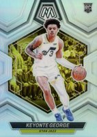 2023 Panini Mosaic #222 Keyonte George Silver Basketball Card