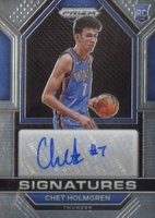 2022 Panini Prizm Rookie Signatures #RSICHE Chet Holmgren Basketball Card