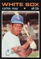 1971 Topps #243 Carlos May Baseball Card