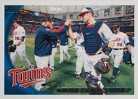 2010 Topps #102 Minnesota Twins Baseball Card