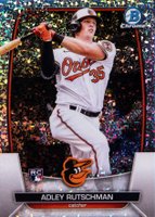 2023 Bowman Chrome National #6 Adley Rutschman Sparkle Baseball Card