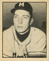 1952 Parkhurst Frostade #76 John Podres Baseball Card