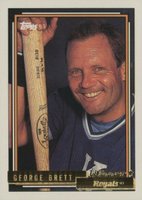 1992 Topps Gold #620 George Brett Winner Baseball Card