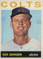 1964 Topps #158 Ken Johnson Baseball Card