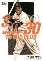 2023 Topps Welcome to the Club #WC8 Willie Mays Baseball Card