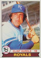 1979 Topps #547 Clint Hurdle Baseball Card