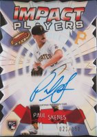 2024 Bowman's Best Impact Players Autographs #IPAPS Paul Skenes Baseball Card