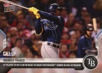 2021 Topps Now #955 Wander Franco Baseball Card
