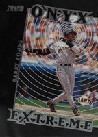 2000 Stadium Club Onyx Extreme #OE5 Barry Bonds Baseball Card