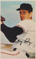 1969 MLB Photostamps # Gaylord Perry Hand Cut Baseball Card