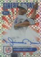 2014 Finest Greats Autographs  #FGAMR Mariano Rivera Xfractor Baseball Card
