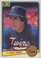 1983 Donruss #179 Kent Hrbek Baseball Card