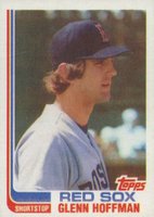1982 Topps #189 Glenn Hoffman Blackless Baseball Card