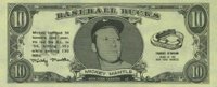 1962 Topps Bucks # Mickey Mantle Baseball Card